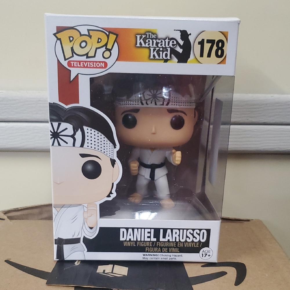 Funko Pop! The Karate Kid Daniel LaRusso Vinyl Figure #178
